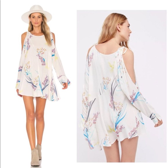 NWT Free People Floral Clear Skies Tunic Dress - Picture 2 of 8